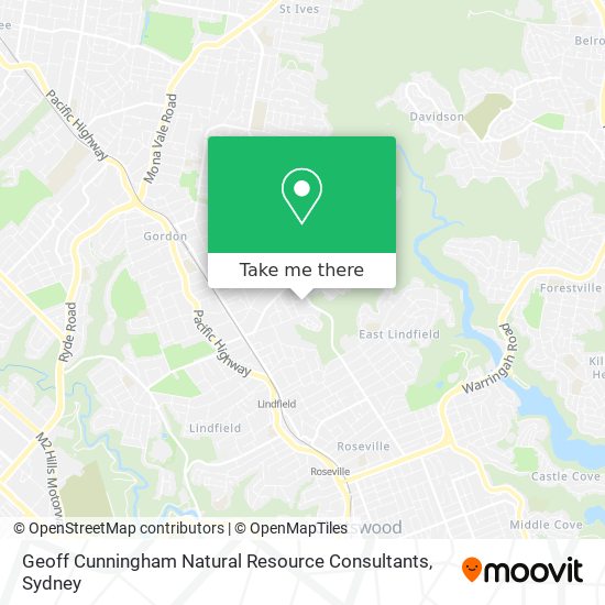 Geoff Cunningham Natural Resource Consultants map