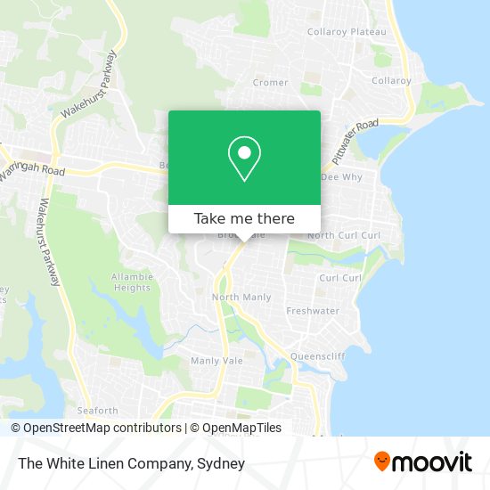 The White Linen Company map