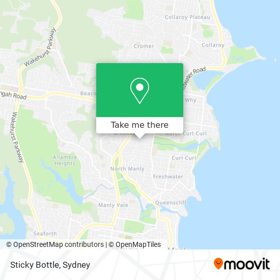 Sticky Bottle map