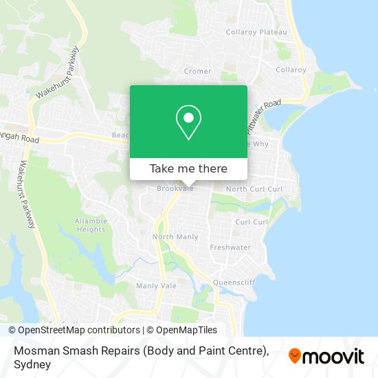 Mosman Smash Repairs (Body and Paint Centre) map