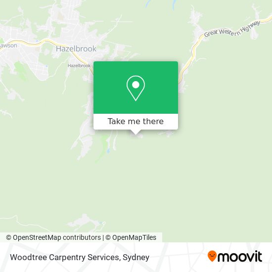 Mapa Woodtree Carpentry Services