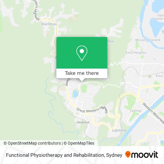 Functional Physiotherapy and Rehabilitation map