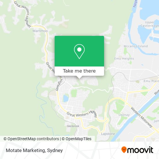 Motate Marketing map