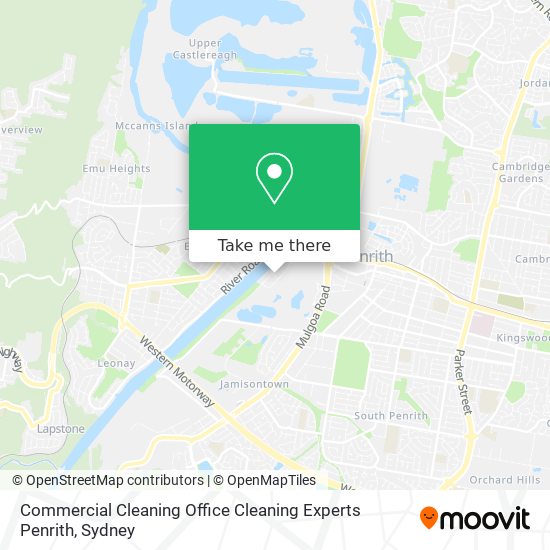 Mapa Commercial Cleaning Office Cleaning Experts Penrith