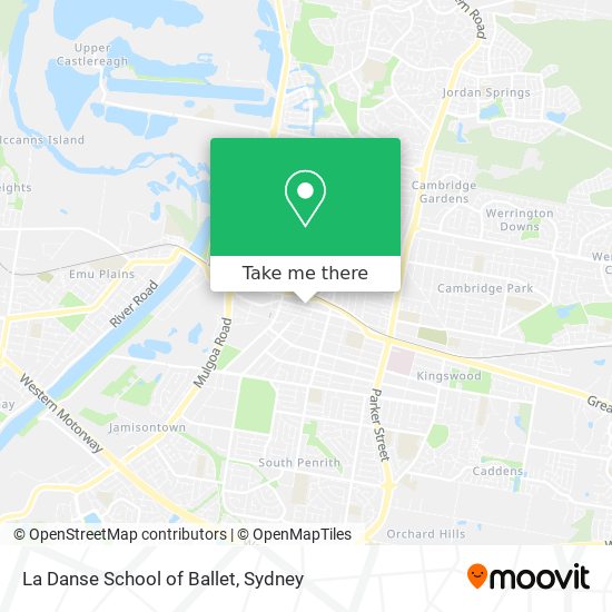 La Danse School of Ballet map