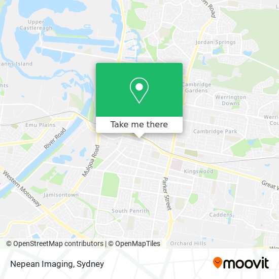 Nepean Imaging map