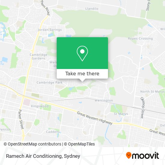 Ramech Air Conditioning map