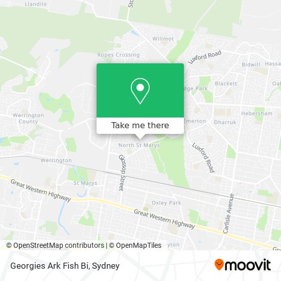 Georgies Ark Fish Bi map