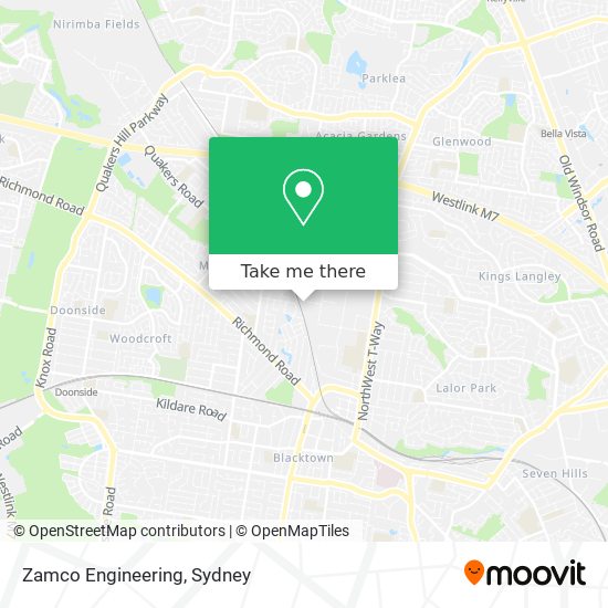 Zamco Engineering map