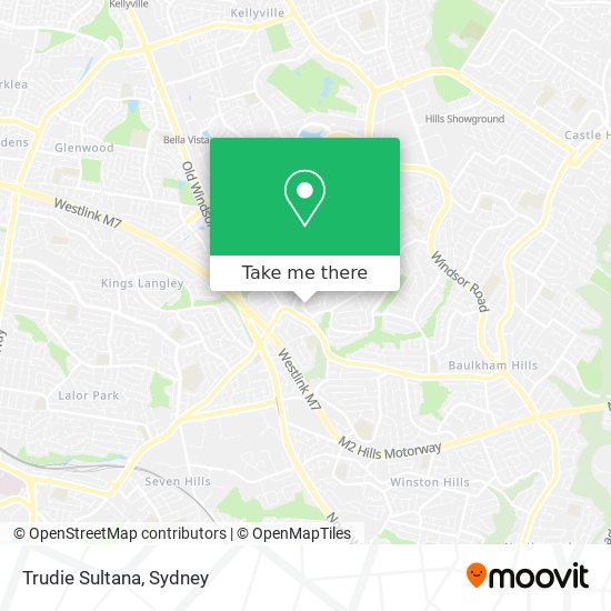 Trudie Sultana map