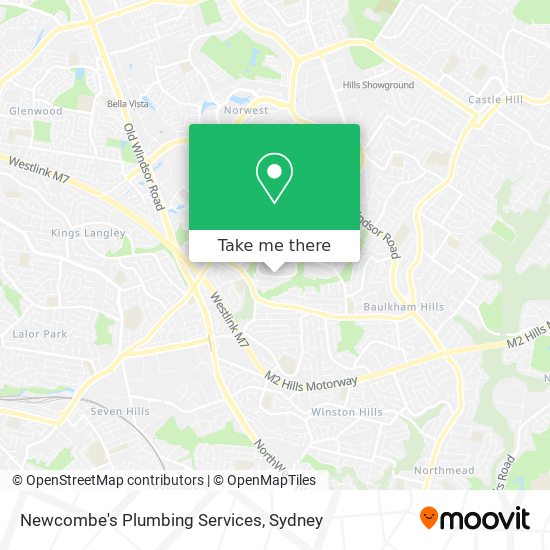 Newcombe's Plumbing Services map