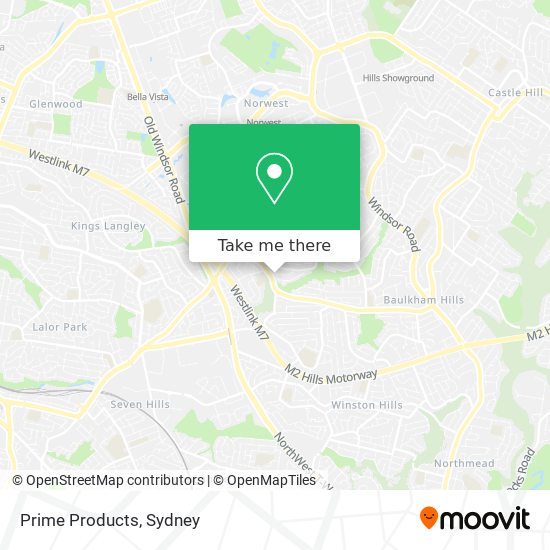 Prime Products map