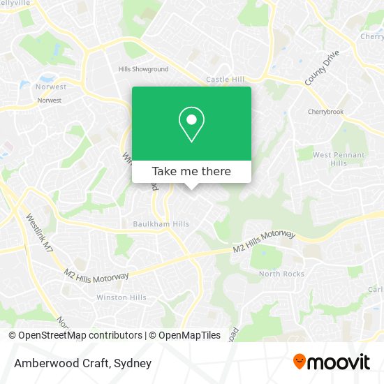 Amberwood Craft map