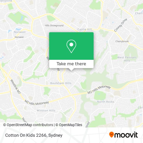 Cotton On Kids 2266 map