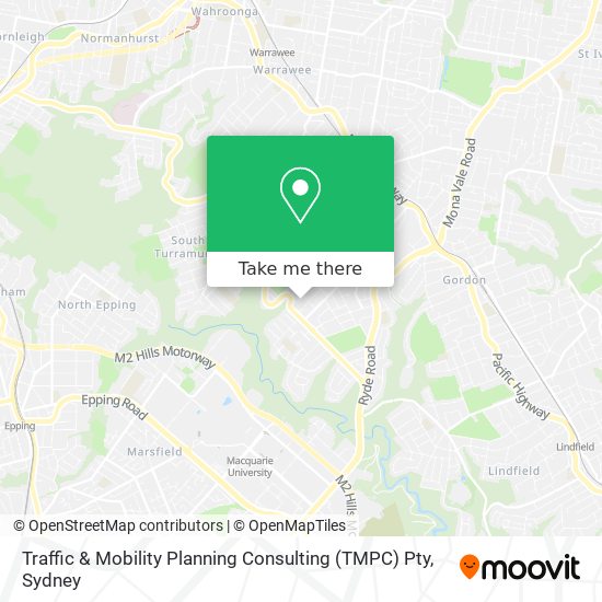 Mapa Traffic & Mobility Planning Consulting (TMPC) Pty