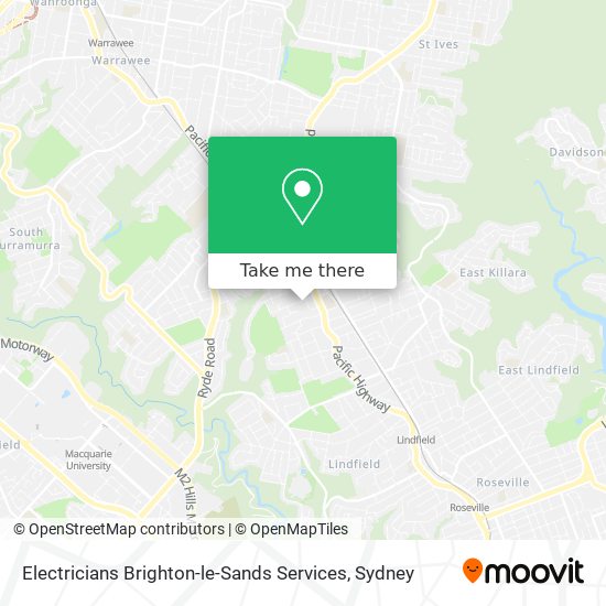 Electricians Brighton-le-Sands Services map