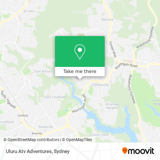 Uluru Atv Adventures map