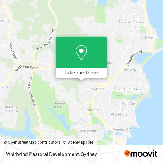 Whirlwind Pastoral Development map