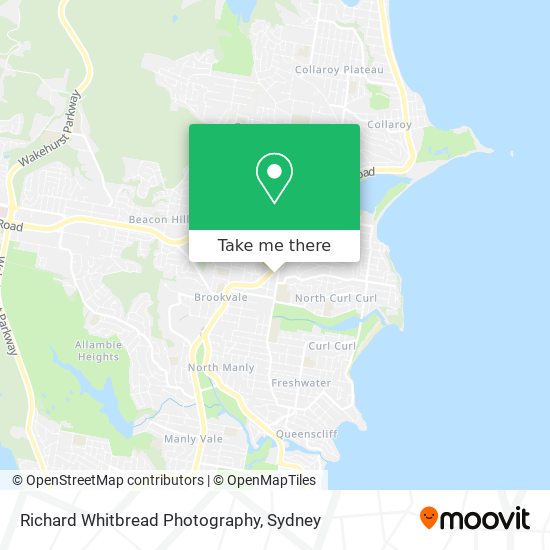 Richard Whitbread Photography map