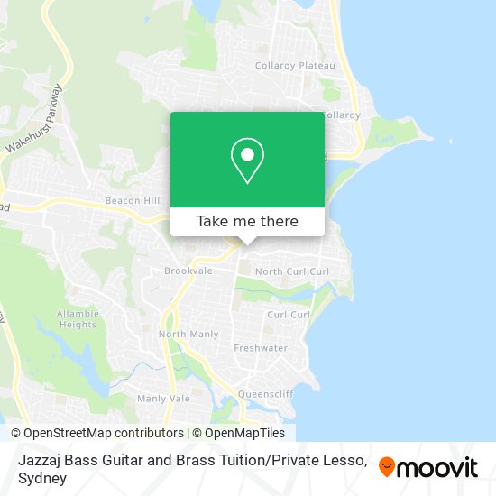 Jazzaj Bass Guitar and Brass Tuition / Private Lesso map