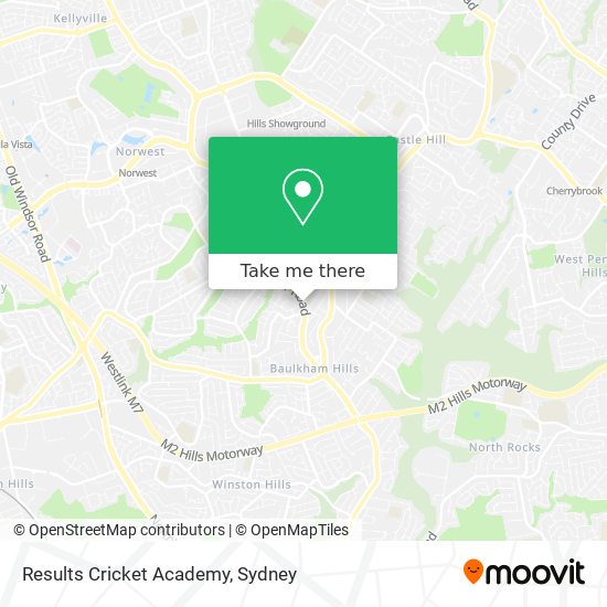 Results Cricket Academy map