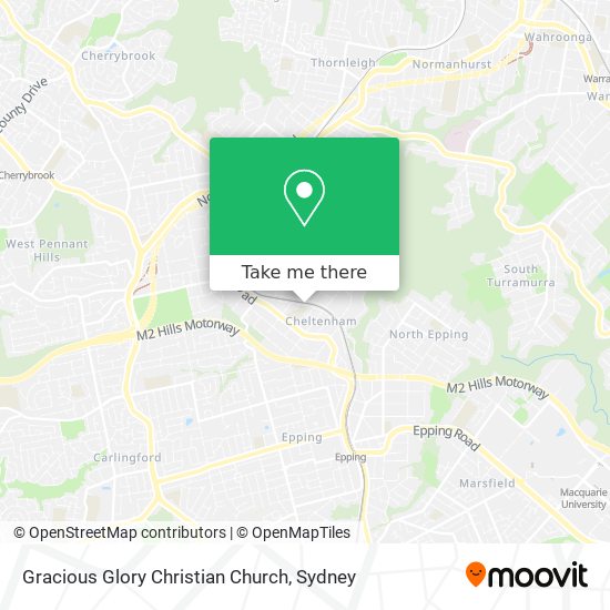 Gracious Glory Christian Church map