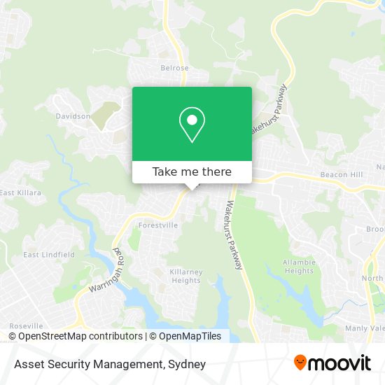 Asset Security Management map