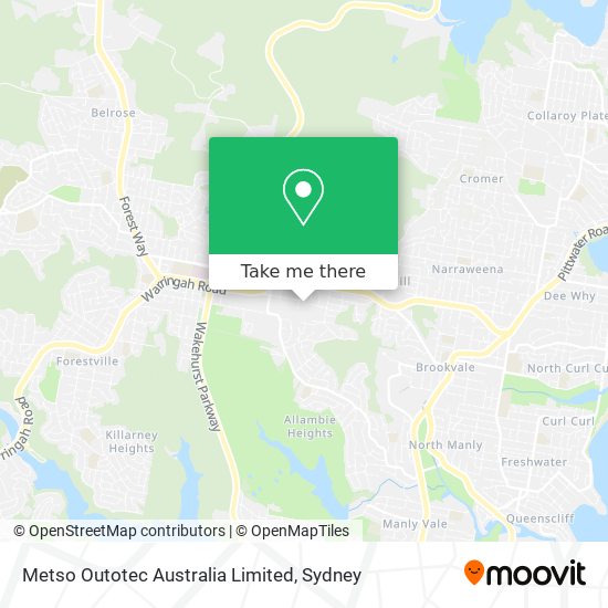 Metso Outotec Australia Limited map