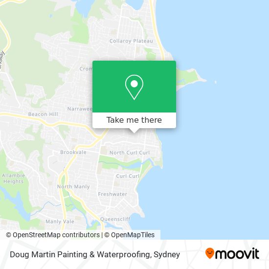 Mapa Doug Martin Painting & Waterproofing