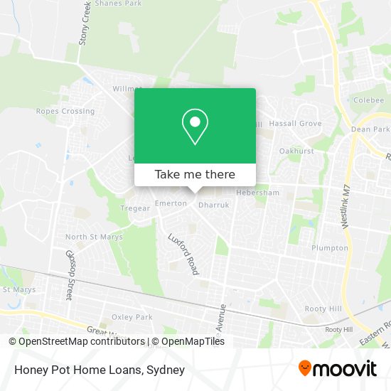 Honey Pot Home Loans map