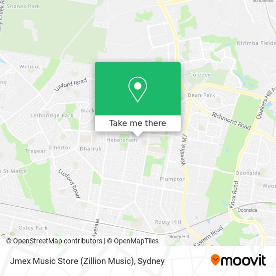 Jmex Music Store (Zillion Music) map