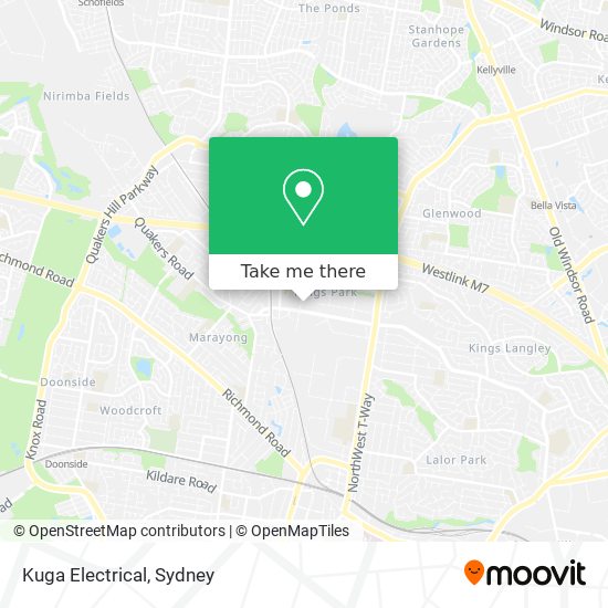 Kuga Electrical map