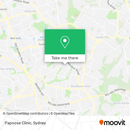 Papoose Clinic map
