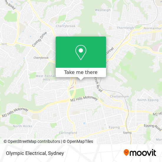 Olympic Electrical map