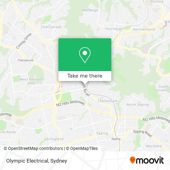 Olympic Electrical map