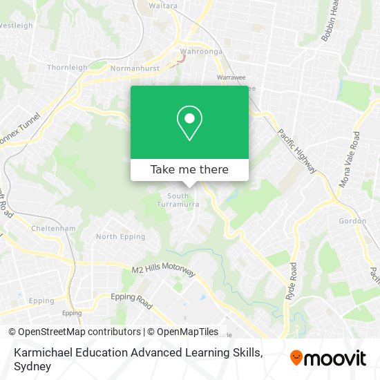 Karmichael Education Advanced Learning Skills map