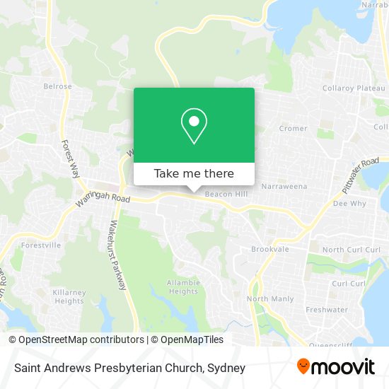 Saint Andrews Presbyterian Church map