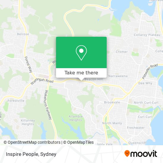 Inspire People map