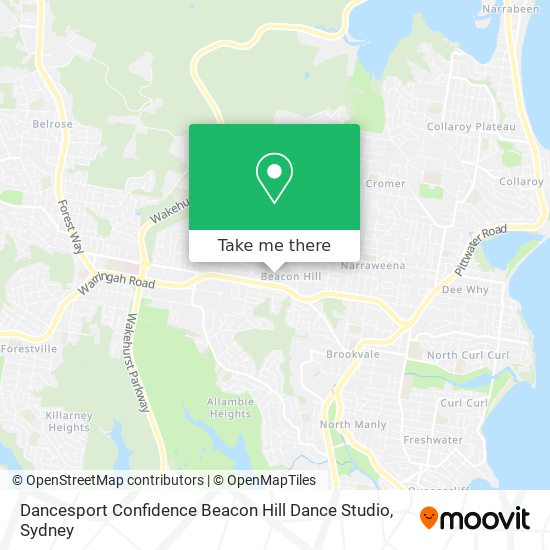 Dancesport Confidence Beacon Hill Dance Studio map