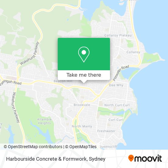 Harbourside Concrete & Formwork map