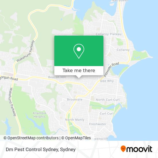 Mapa Dm Pest Control Sydney