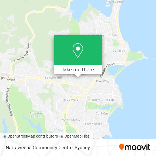 Narraweena Community Centre map