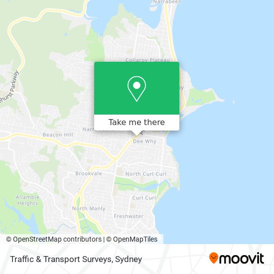 Traffic & Transport Surveys map