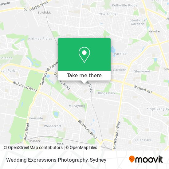 Wedding Expressions Photography map