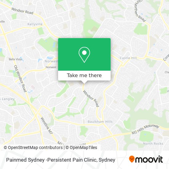 Painmed Sydney -Persistent Pain Clinic map