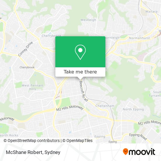 McShane Robert map