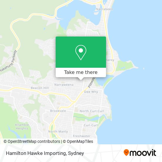 Hamilton Hawke Importing map