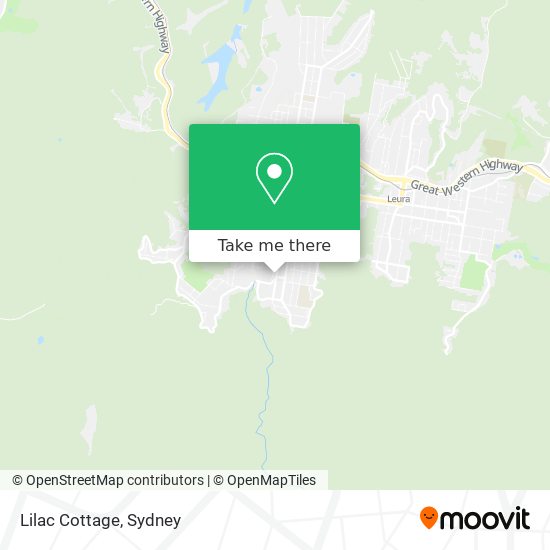 Lilac Cottage map