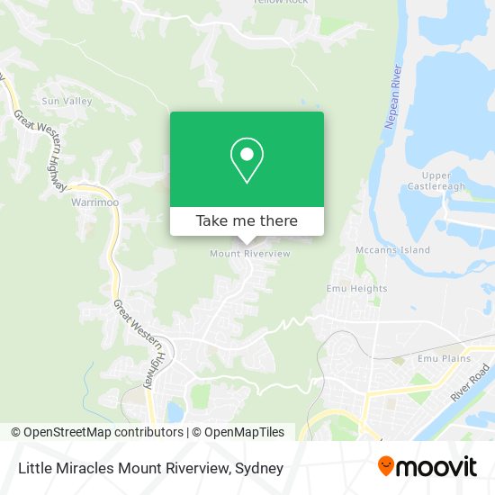 Little Miracles Mount Riverview map