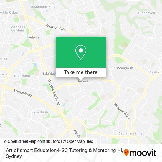 Art of smart Education-HSC Tutoring & Mentoring Hi map